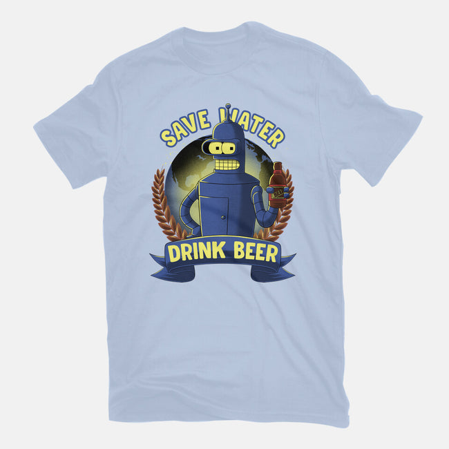 Drink Beer And Save Water-Mens-Premium-Tee-rmatix