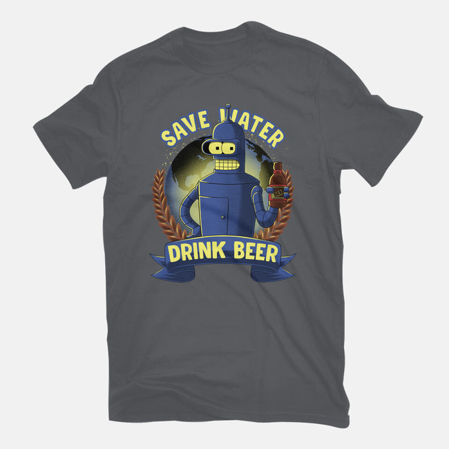 Drink Beer And Save Water-Mens-Premium-Tee-rmatix