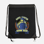 Drink Beer And Save Water-None-Drawstring-Bag-rmatix