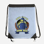 Drink Beer And Save Water-None-Drawstring-Bag-rmatix