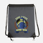 Drink Beer And Save Water-None-Drawstring-Bag-rmatix