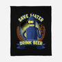 Drink Beer And Save Water-None-Fleece-Blanket-rmatix
