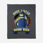 Drink Beer And Save Water-None-Fleece-Blanket-rmatix
