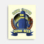 Drink Beer And Save Water-None-Stretched-Canvas-rmatix