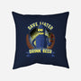 Drink Beer And Save Water-None-Removable Cover w Insert-Throw Pillow-rmatix