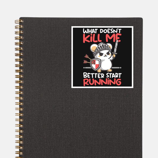 Knight Mouse-None-Glossy-Sticker-NemiMakeit
