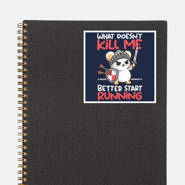 Knight Mouse-None-Glossy-Sticker-NemiMakeit