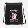 Knight Mouse-None-Drawstring-Bag-NemiMakeit