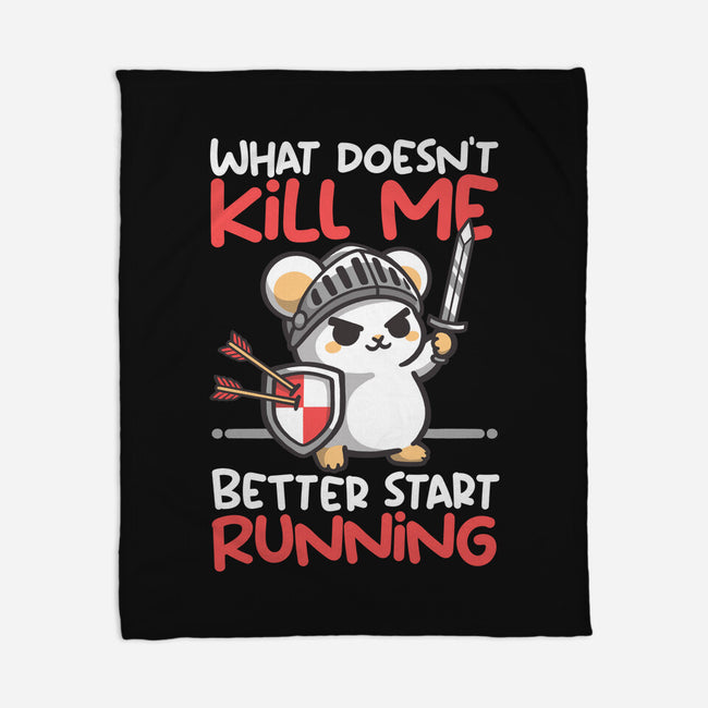 Knight Mouse-None-Fleece-Blanket-NemiMakeit