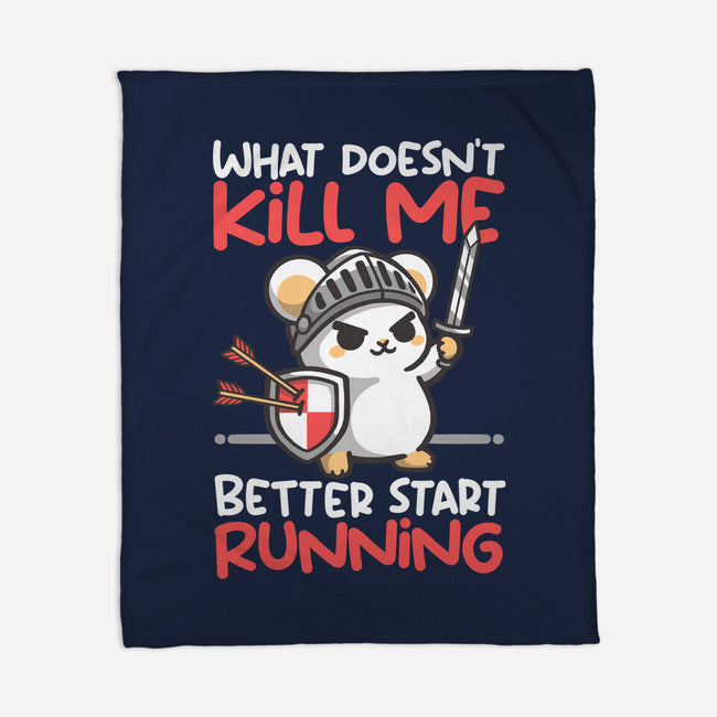 Knight Mouse-None-Fleece-Blanket-NemiMakeit