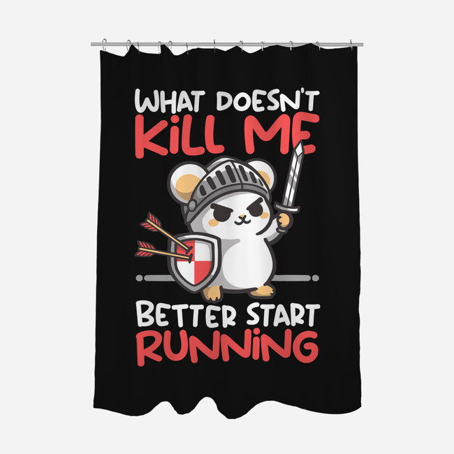 Knight Mouse-None-Polyester-Shower Curtain-NemiMakeit