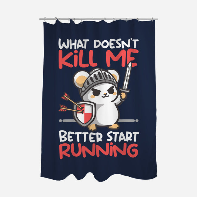 Knight Mouse-None-Polyester-Shower Curtain-NemiMakeit