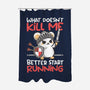 Knight Mouse-None-Polyester-Shower Curtain-NemiMakeit