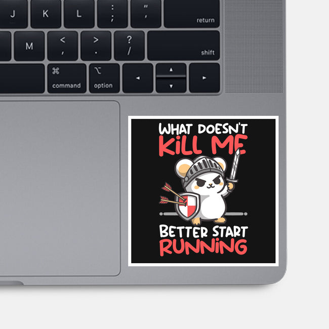Knight Mouse-None-Glossy-Sticker-NemiMakeit