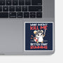 Knight Mouse-None-Glossy-Sticker-NemiMakeit