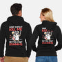 Knight Mouse-Unisex-Zip-Up-Sweatshirt-NemiMakeit