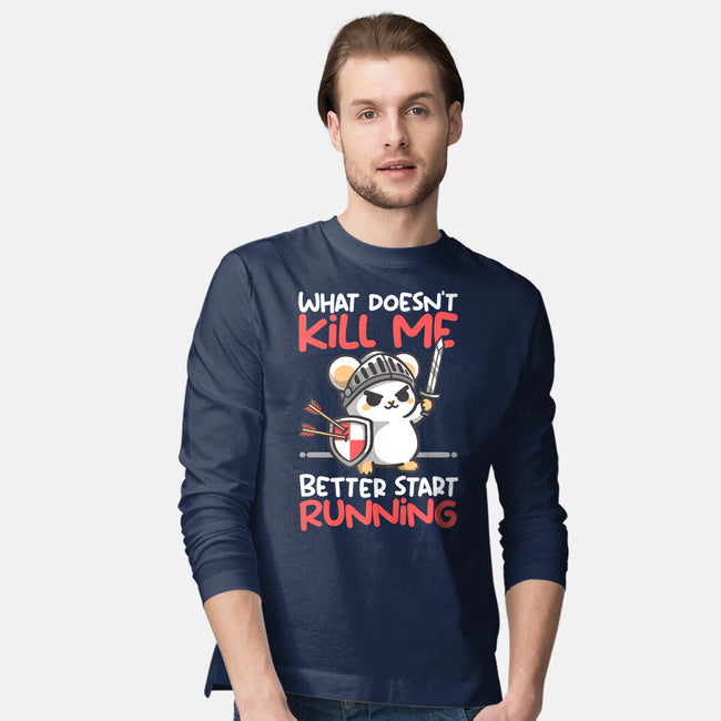 Knight Mouse-Mens-Long Sleeved-Tee-NemiMakeit
