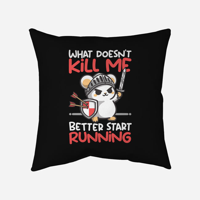 Knight Mouse-None-Removable Cover w Insert-Throw Pillow-NemiMakeit