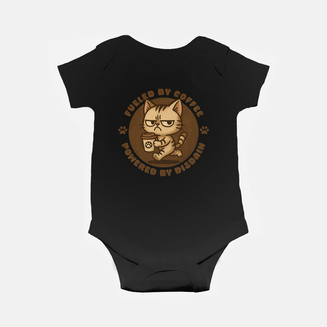 Fueled By Coffee-Baby-Basic-Onesie-Lorets