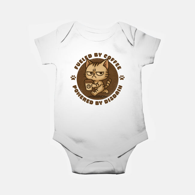 Fueled By Coffee-Baby-Basic-Onesie-Lorets