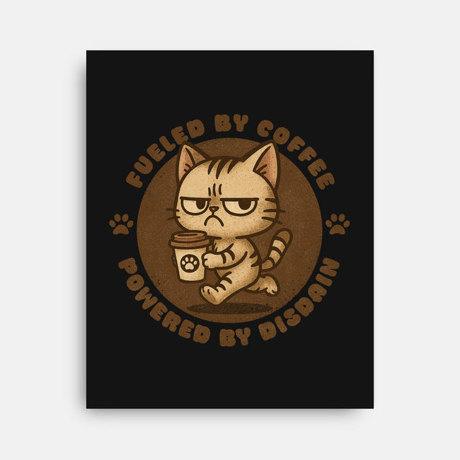 Fueled By Coffee-None-Stretched-Canvas-Lorets