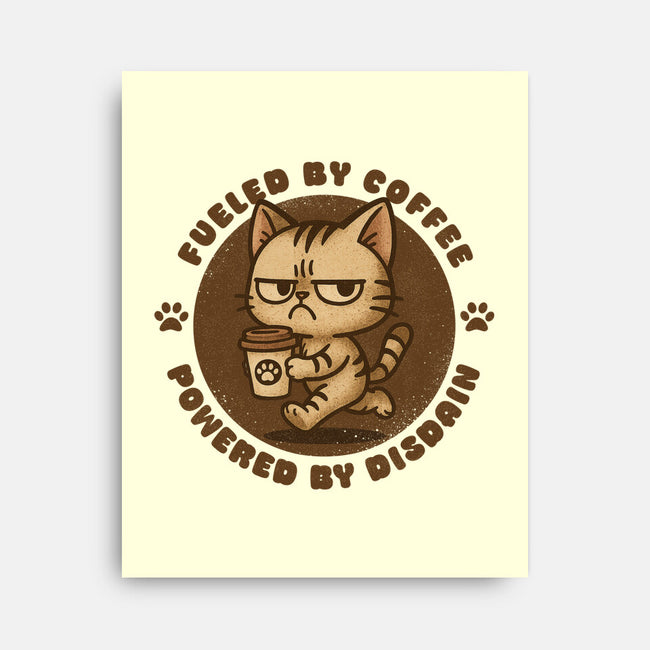 Fueled By Coffee-None-Stretched-Canvas-Lorets