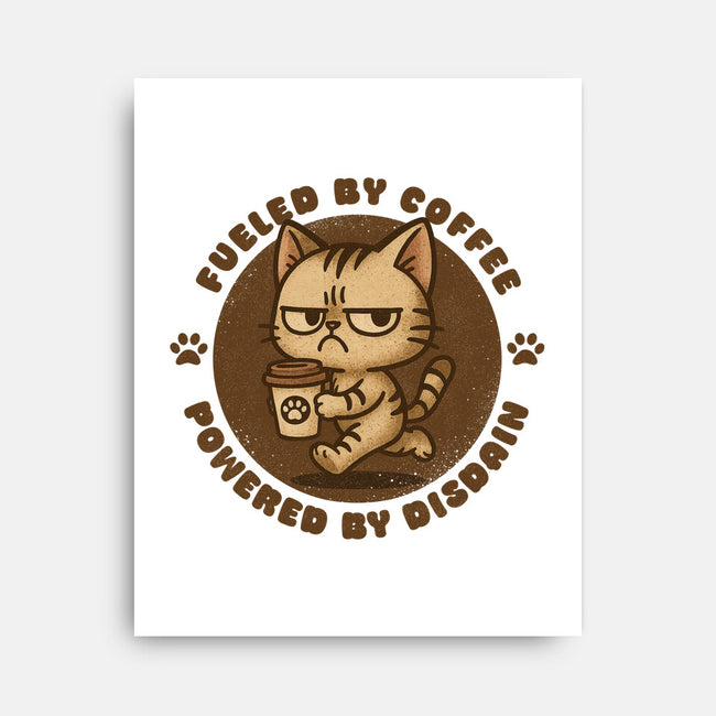 Fueled By Coffee-None-Stretched-Canvas-Lorets