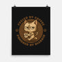 Fueled By Coffee-None-Matte-Poster-Lorets