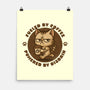 Fueled By Coffee-None-Matte-Poster-Lorets