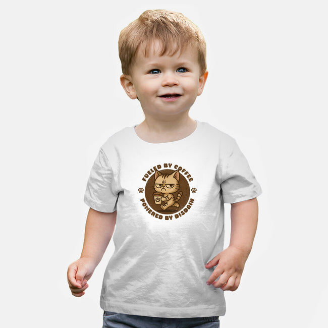 Fueled By Coffee-Baby-Basic-Tee-Lorets