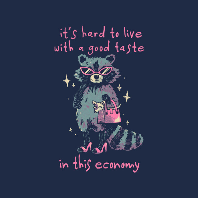Good Taste Raccoon-None-Stretched-Canvas-eduely