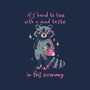 Good Taste Raccoon-None-Stretched-Canvas-eduely