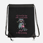 Good Taste Raccoon-None-Drawstring-Bag-eduely