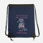 Good Taste Raccoon-None-Drawstring-Bag-eduely
