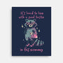 Good Taste Raccoon-None-Stretched-Canvas-eduely