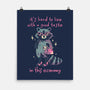 Good Taste Raccoon-None-Matte-Poster-eduely