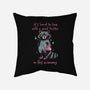 Good Taste Raccoon-None-Removable Cover w Insert-Throw Pillow-eduely