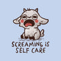 Screaming Is Self Care-Mens-Premium-Tee-koalastudio