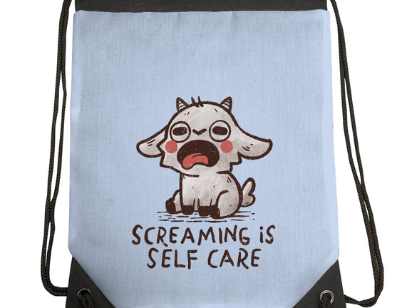 Screaming Is Self Care