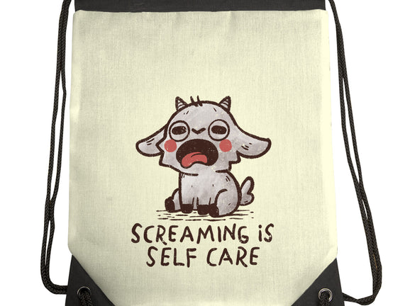 Screaming Is Self Care