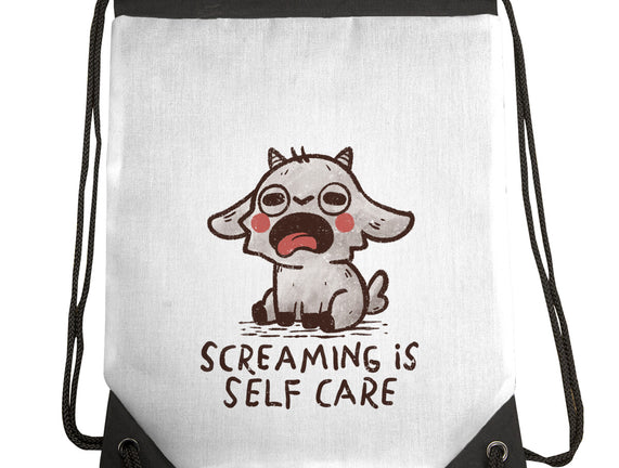 Screaming Is Self Care