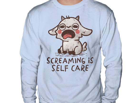 Screaming Is Self Care