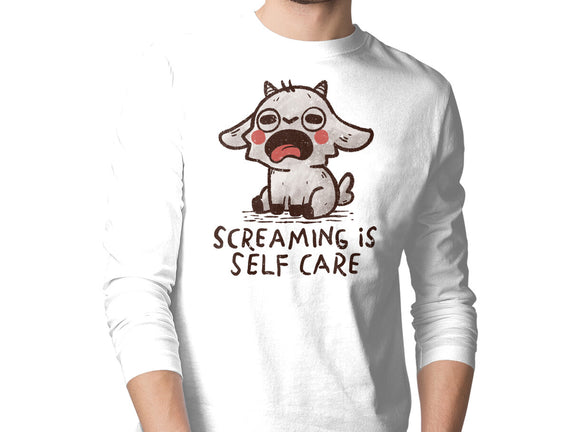 Screaming Is Self Care