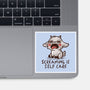 Screaming Is Self Care-None-Glossy-Sticker-koalastudio