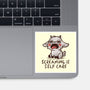 Screaming Is Self Care-None-Glossy-Sticker-koalastudio