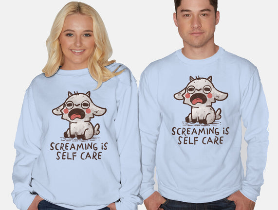 Screaming Is Self Care