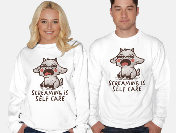 Screaming Is Self Care
