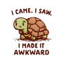 I Made It Awkward-Womens-Fitted-Tee-kg07