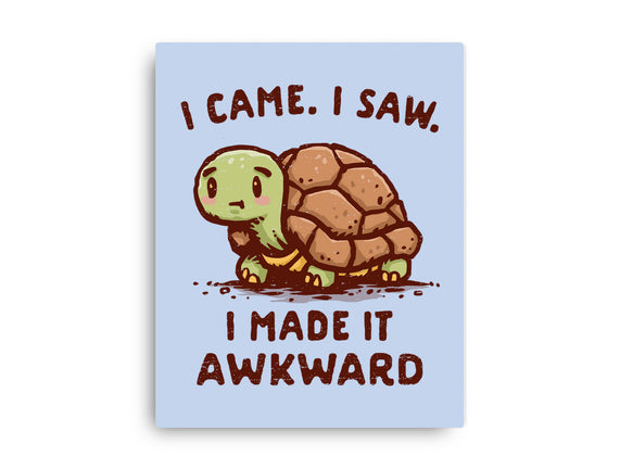 I Made It Awkward