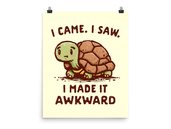 I Made It Awkward